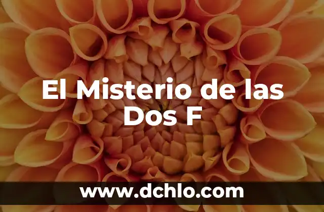 Significado de Símbolo de Dos XX 8 El Misterio de las Dos F