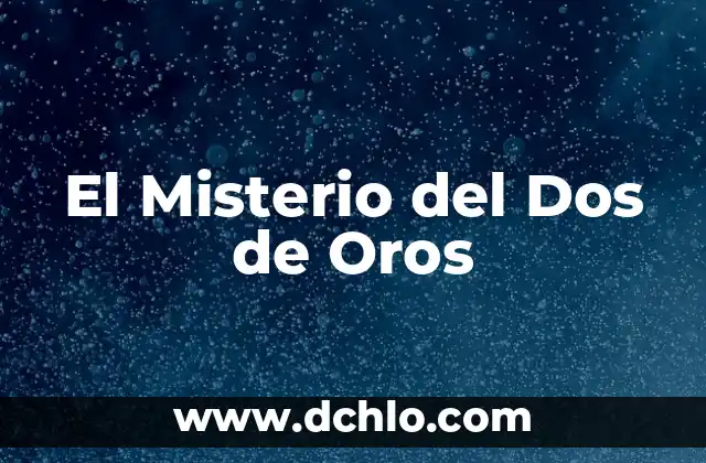 Significado de Símbolo de Dos XX 3 El Misterio del Dos de Oros