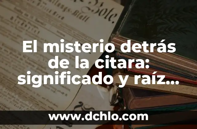 Bolas de cabello en la brujería: Un misterio ancestral 5 El misterio detrás de la citara: significado y raíz de un instrumento ancestral
