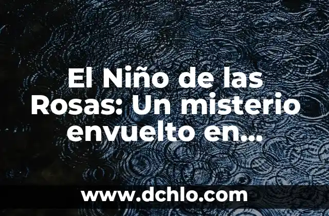 Significado del Emblema de Ferrari: Historia y Simbolismo 5 El Niño de las Rosas: Un misterio envuelto en simbolismo