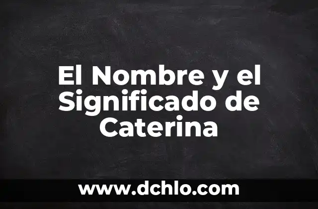 Soñar que se te caen todos los dientes: significado y explicación 5 El Nombre y el Significado de Caterina