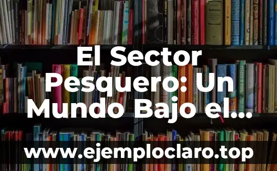 El Sector Pesquero: Un Mundo Bajo el Mar