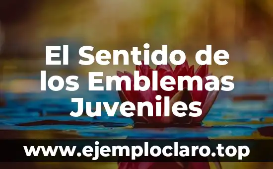 El Sentido de los Emblemas Juveniles