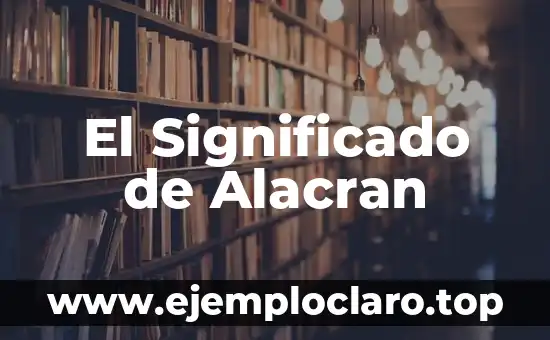 Significado y Definici贸n de Atarugar 5 El Significado de Alacran
