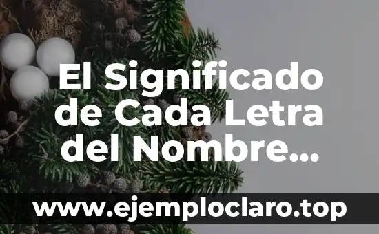 El Significado de Cada Letra del Nombre Melissa