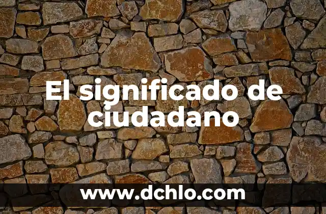 Significado del Logo de Movimiento Ciudadano 5 El significado de ciudadano