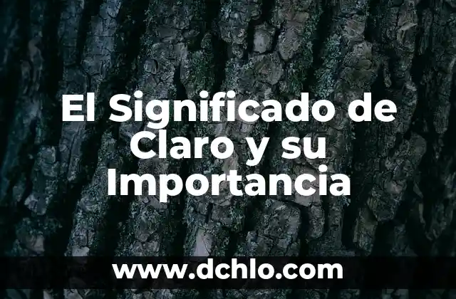 Monasterio, el Concepto y su Importancia 7 El Significado de Claro y su Importancia