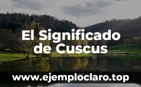 Significado de UMAM en Seguros 4 El Significado de Cuscus