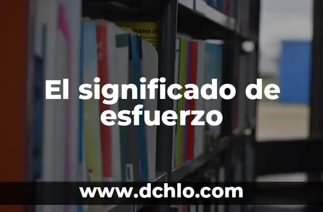 El significado del escepticismo 6 El significado de esfuerzo