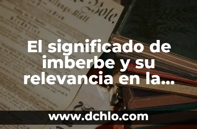 Panotla, Un Municipio con Historia y Cultura 6 El significado de imberbe y su relevancia en la cultura