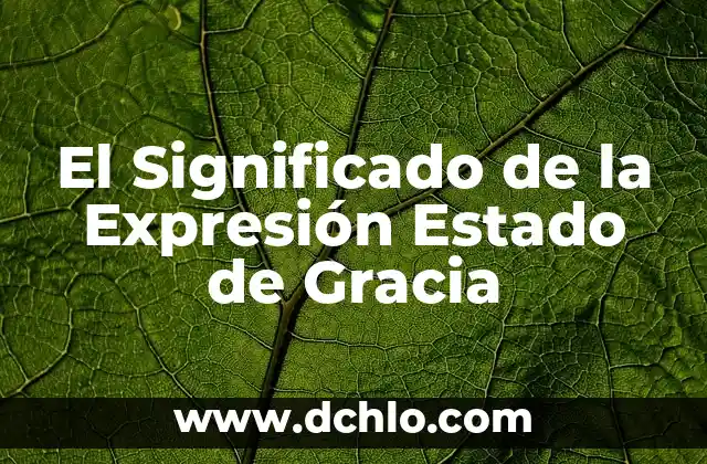 Emojis y Juegos de Personas: Un Mundo de Expresión Digital 7 El Significado de la Expresión Estado de Gracia