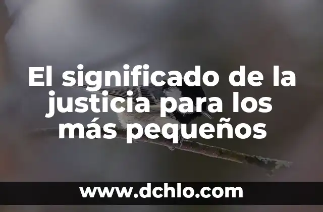Cual Es el Significado de Diamonds 4 El significado de la justicia para los más pequeños