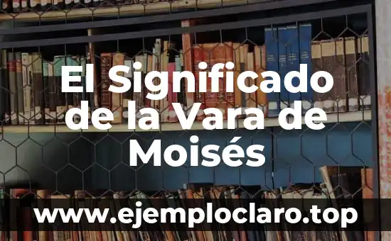 El Significado de la Vara de Moisés