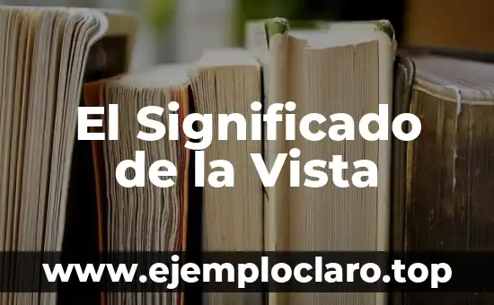 El Significado de la Verdad: Un Concepto Universal 7 El Significado de la Vista