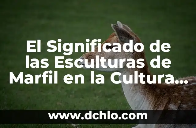 Como hacer esculturas de manos 3 El Significado de las Esculturas de Marfil en la Cultura China