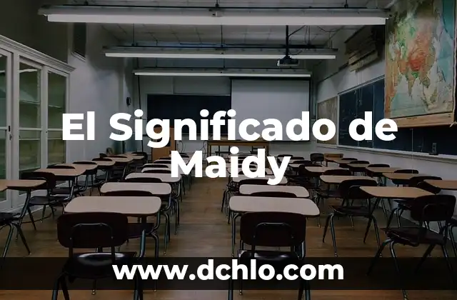El significado etimológico de la antropología 7 El Significado de Maidy