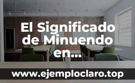 El Concepto de Medida en Matemáticas 5 El Significado de Minuendo en Matemáticas