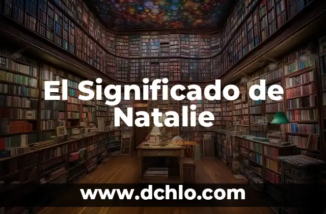 Significado Etimológico de Antropología PDF 8 El Significado de Natalie