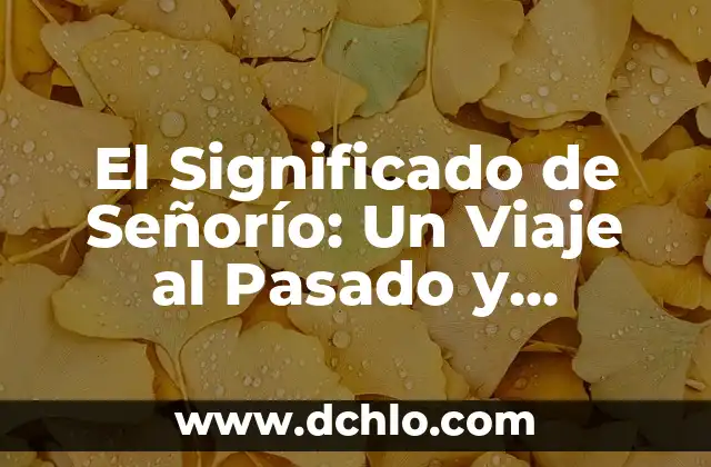Funeral de Cuerpo Presente: Un Ritual Con Profundo Significado 6 El Significado de Señorío: Un Viaje al Pasado y Presente