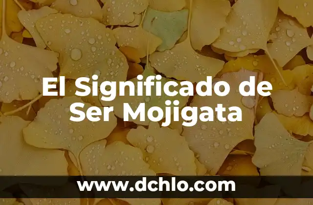 El Significado de Ser Lista 6 El Significado de Ser Mojigata