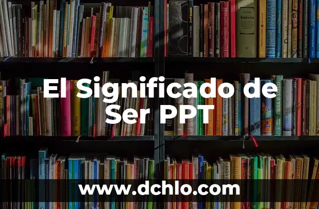 El significado de ser hipócrita 5 El Significado de Ser PPT