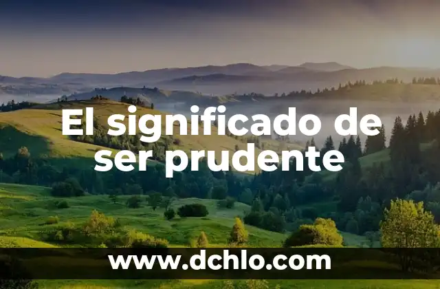 Significado de Ser Tentada por Tentados 8 El significado de ser prudente