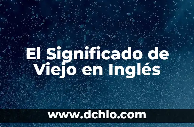 Cómo Conectar TDT a un Televisor Viejo sin Decodificador 6 El Significado de Viejo en Inglés