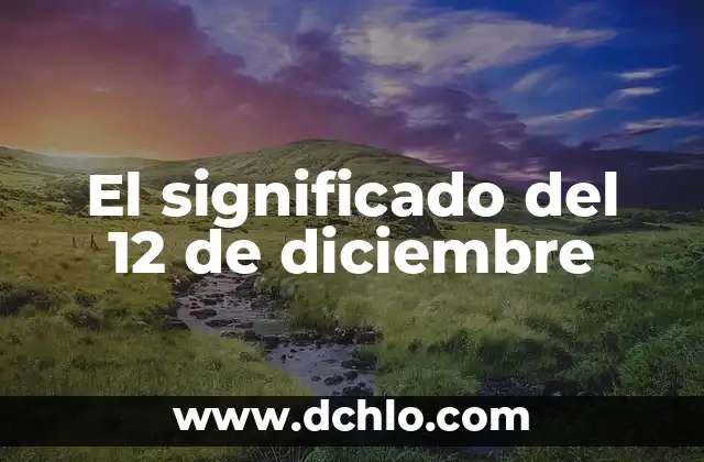 Novelas significado wikipediatipos de novelas 8 El significado del 12 de diciembre