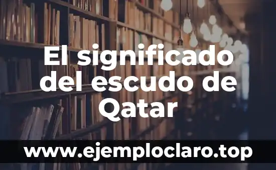 El significado del escudo de Qatar