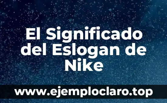 Nombre de Hormonas y su Significado 5 El Significado del Eslogan de Nike