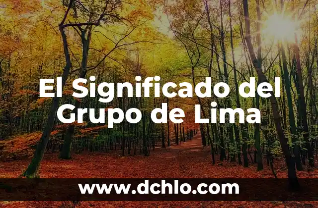 Sueños significado de los sueños gratis 8 El Significado del Grupo de Lima
