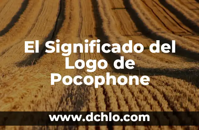Significado del Logo de Puebla 5 El Significado del Logo de Pocophone