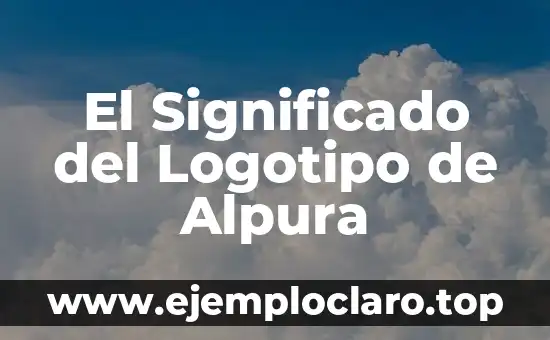 El Significado del Logotipo de Alpura