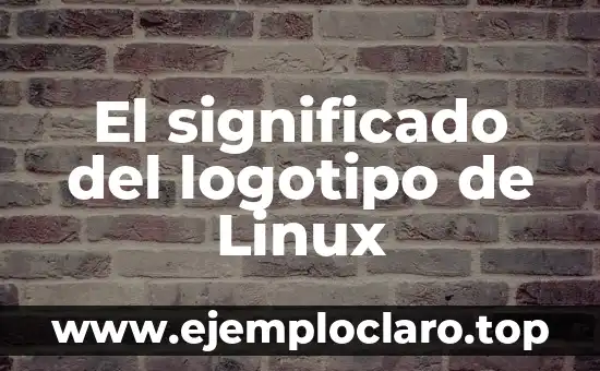 El significado del logotipo de Linux