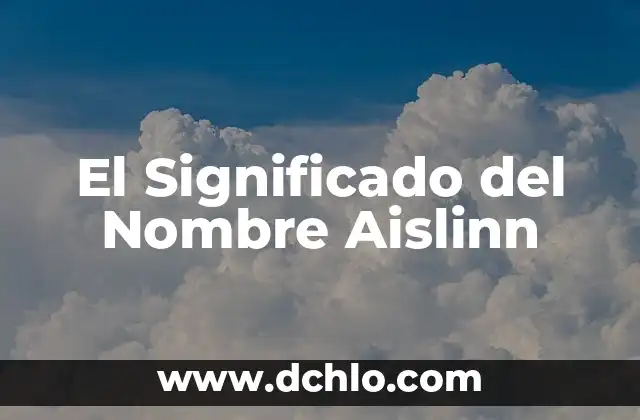 Michel significado de este nombre 6 El Significado del Nombre Aislinn