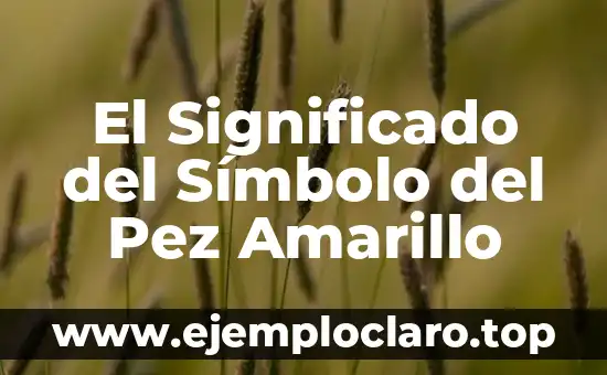 Interiores Pintado de Amarillo Significado 5 El Significado del Símbolo del Pez Amarillo