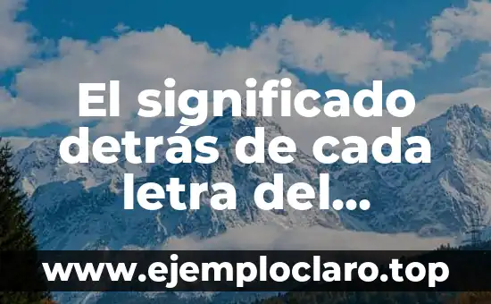 El significado detrás de cada letra del nombre Ingrid