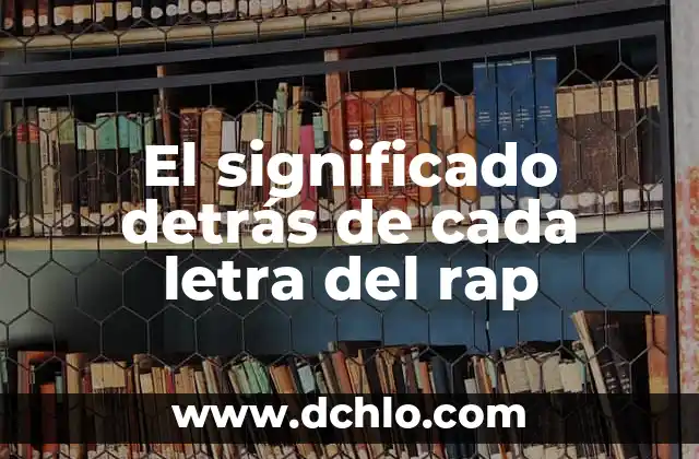 Fe de Erratas Letra Significado - Understanding the Concept 4 El significado detrás de cada letra del rap