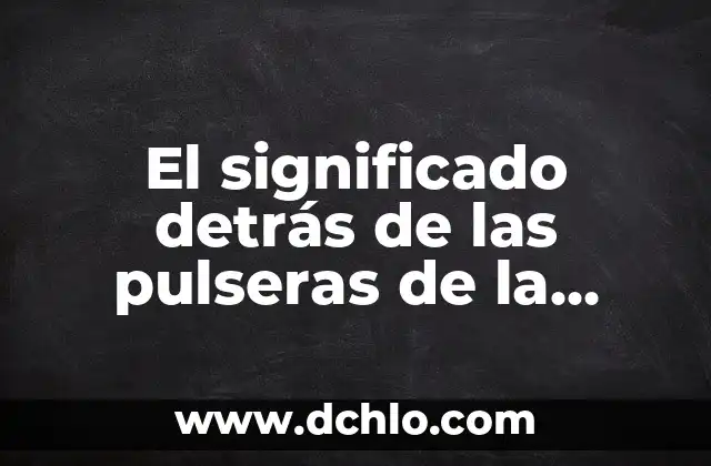 Floritura - El Significado en la Historia 4 El significado detrás de las pulseras de la madre