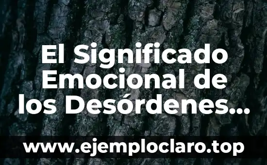 El Significado Emocional de los Desórdenes Hormonales
