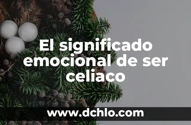 Significado de SDA en Microcontroladores 8 El significado emocional de ser celiaco