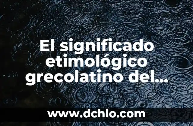 Significado Grecolatino de la Música: Un Viaje a las Raíces de la Armonía 3 El significado etimológico grecolatino del dicromatismo