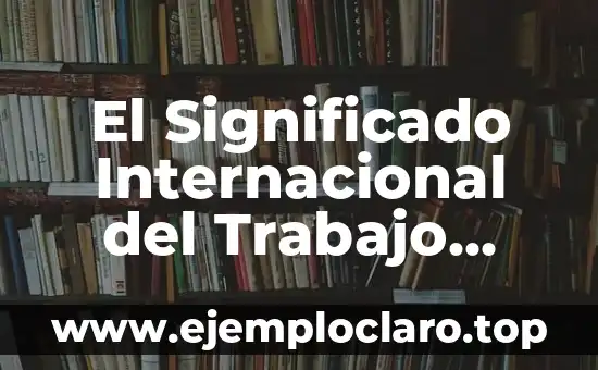 Instrumentos de Danza Cristiana: Un Enfoque Profundo en su Significado 6 El Significado Internacional del Trabajo Social: Un Enfoque Global