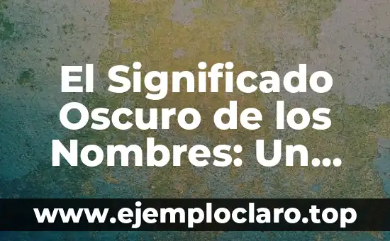El Origen de la Pascua: Más Allá de la Tradición Cristiana 5 El Significado Oscuro de los Nombres: Un Viaje al Origen de las Palabras