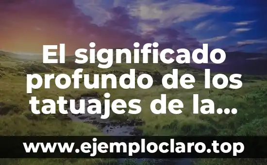 El significado profundo de los tatuajes de la rosa de los vientos