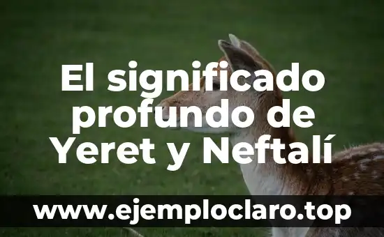 El significado profundo de un icono 8 El significado profundo de Yeret y Neftalí