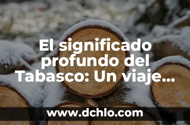 Emblema de Tabasco: Un Símbolo de Identidad 4 El significado profundo del Tabasco: Un viaje cultural y culinario