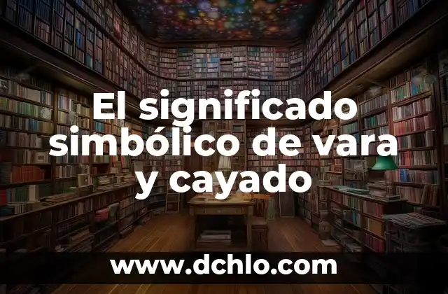 Tatuajes de Moños para Mujeres: Un Diseño Elegante y Simbólico 4 El significado simbólico de vara y cayado