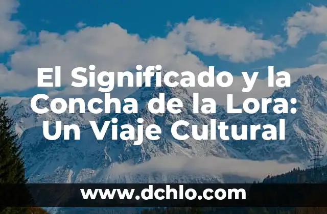 Significado de las Formas de Dormir en Pareja 5 El Significado y la Concha de la Lora: Un Viaje Cultural