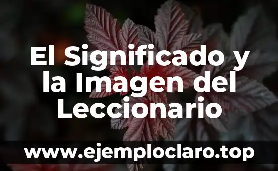 El Significado y la Imagen del Leccionario